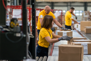 image of a factory assembly line