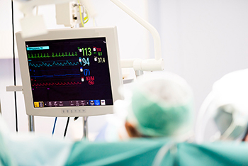 image of medicial device monitor