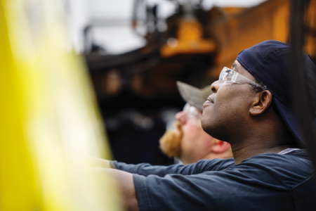 image of men focusing on quality